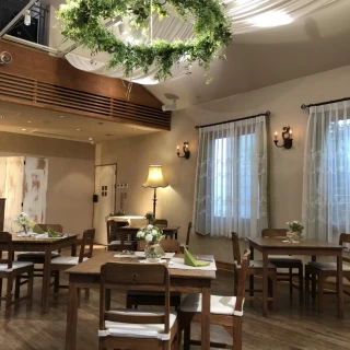 小さい方の披露宴会場です。