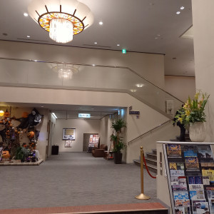 ホテルの入り口からロビーを撮影した写真です。|603818さんのホテル メルパルクMATSUYAMA（ホテル メルパルク松山）（営業終了）の写真(1345702)