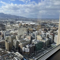 札幌を見渡せる眺めは最高です！