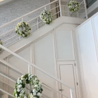 披露宴会場の階段