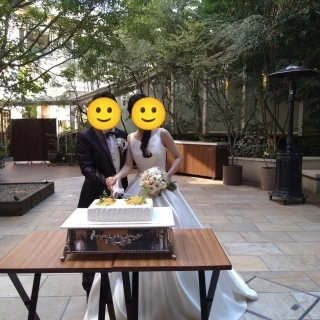 ケーキ入刀