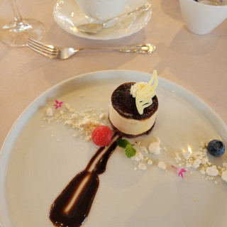 コーヒーのムース　天使の羽つき