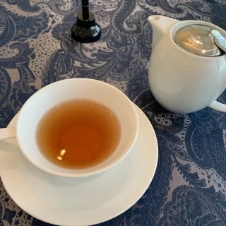 紅茶でおもてなしくださいました