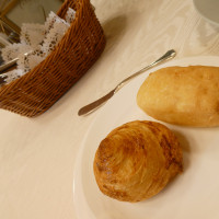 式場で焼いているパン