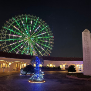 夜間の観覧車の写真がとても綺麗でした。|604300さんのアルカンシエルガーデン名古屋（アルカンシエルグループ）（営業終了）の写真(1437493)