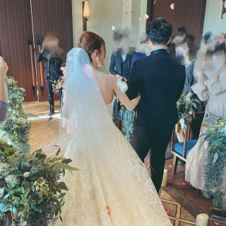 ナチュラルで自然光がほどよく入ってくる素敵なチャペルでした！