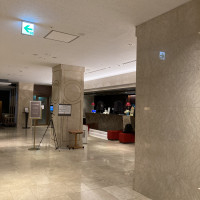 フロント
ホテル宿泊も可能