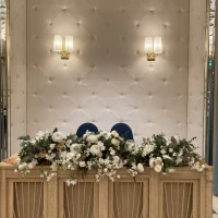 新郎新婦席