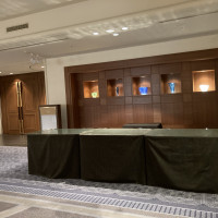披露宴会場入り口
受付