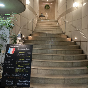 会場入り口の大階段|604393さんのLa source ANN(ラ・スース アン)の写真(1355994)