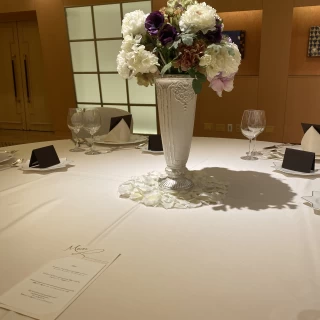 装花が綺麗