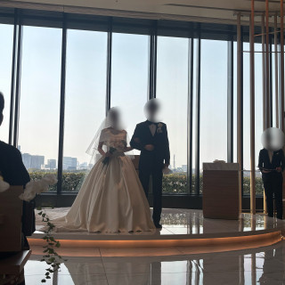 途中で外が見えるような演出に全員驚いていました