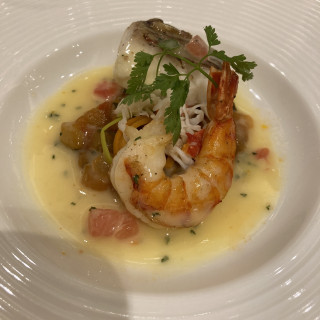 魚介のメニュー