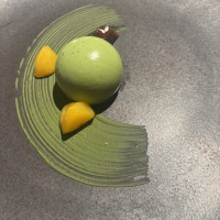 抹茶のパンナコッタ