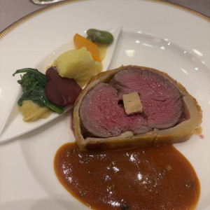 フォアグラと牛フィレ肉をパイで包んであり、非常に美味しかった|604660さんの東京會舘の写真(2412958)