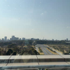 空も晴れていて、待合スペースからの景色がキレイでした！|604660さんの東京會舘の写真(2412940)