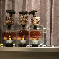 サイフォンで作るコンソメスープ