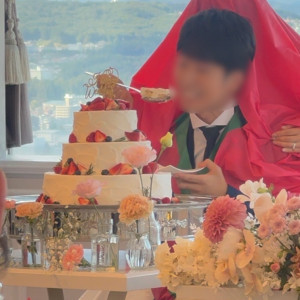 ファーストバイトはまさかの二人羽織|604677さんのソラノワの写真(2483616)