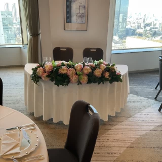 アリエス　新郎新婦席