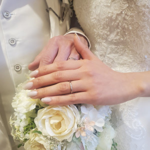 当日の様子です。|605255さんの小さな結婚式 神戸モザイク店の写真(1356366)