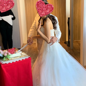 当日の様子です。|605255さんの小さな結婚式 神戸モザイク店の写真(1356391)