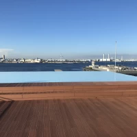 屋上プール