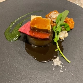 牛ヒレ肉とフォアグラ