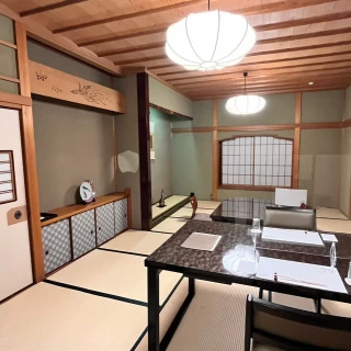 会場の和室