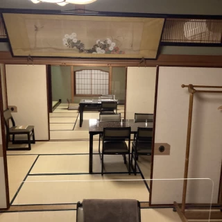 会場の和室