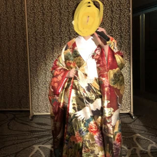 披露宴の壁の一部