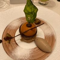 デザートがおしゃれ。
