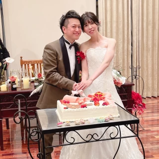 ケーキ入刀