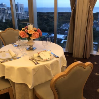 夜でも綺麗な景色です