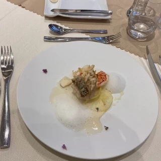 お魚も美味しくいただきました