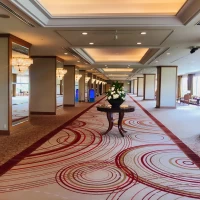 披露宴会場までの廊下