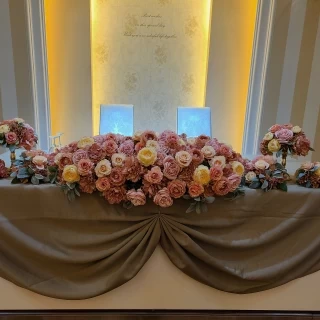 メインテーブル装花
