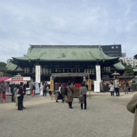 大阪天満宮の本殿。挙式の儀は梅花殿で行い、その後本殿へ報告