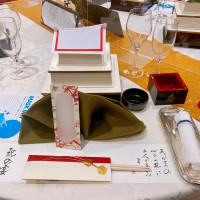 姫路城モチーフのテーブルコーデ
