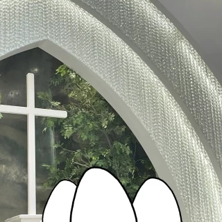 クリスタルがキレイ