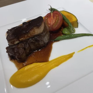 試食のメイン料理