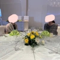 パーテーション間隔