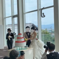 ケーキ入刀