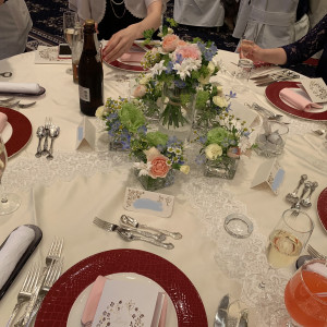 ゲストテーブル|606562さんの長岡グランドホテル （ 横浜BBHグループ）の写真(1571944)