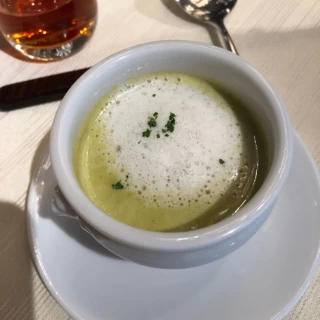 コースのスープ