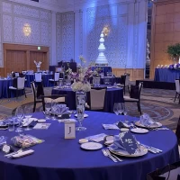 披露宴会場です