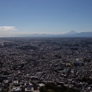 披露宴会場から見える景色