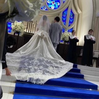 挙式中