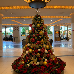 ホテルロビー　クリスマスツリー|606929さんの帝国ホテル 大阪の写真(1370515)