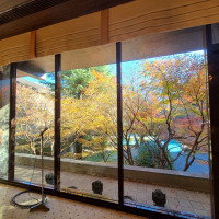 桜花のお部屋の窓から見える景色です。