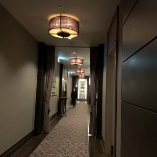 披露宴会場廊下